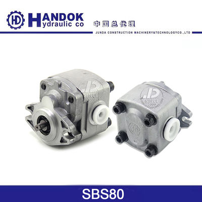 Pompe à engrenages hydraulique de Spare Parts E311C/D E312C/D d'excavatrice de  SBS80