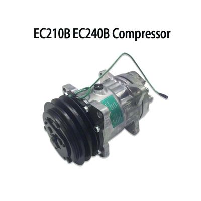 Compresseur R134A à C.A. d'air de Volvo Excavtor EC210 EC240 EC460 24V