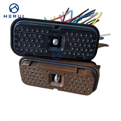 E312C E312D E320C E320D Excavator Parts 153-2630 153-2620 Computer Board Plug For  Controller ECU Connector Plug