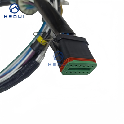 Excavator Spare Parts C7 Engine Fuel Injector Wiring Harness 222-5917 2225917 For  E324D E325D E329D