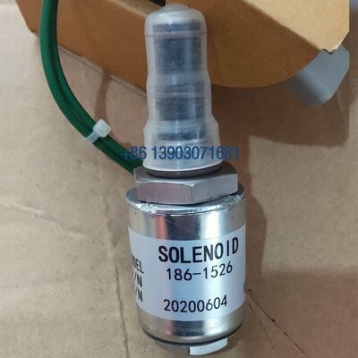 1861525 Solenoid Valve 186-1525 for  Tractor D8R Motor Grader 12H 120H 135H 140H 160H