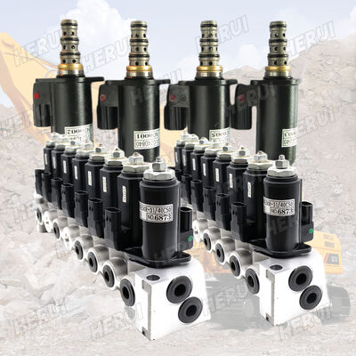 High Quality Fuel Solenoid Valve 207-6806 2076806 for  Excavator 966G 962G 950G 980G