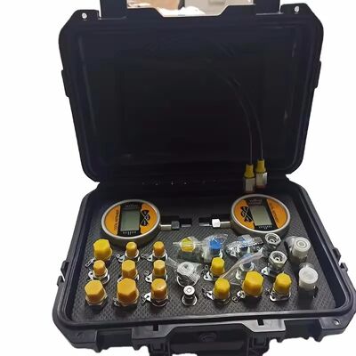 2 Gauges Hydraulic Pressure Gauge Set Diagnostic Test Kits for All Model Device Precision Digital Pressure Gauge