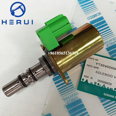 SK60SR SK70SR SK75SR Excavateur pompe hydraulique soupape solénoïde YT35V00006F1 soupape solénoïde Pour Kobelco