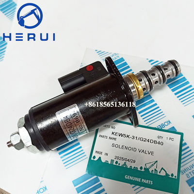 YN35V00020F1 Pour Kobelco SK200-3 SK200-5 KWE5K-31/G24DB40 Pièces d'excavatrice Ventilateur électromagnétique proportionnel