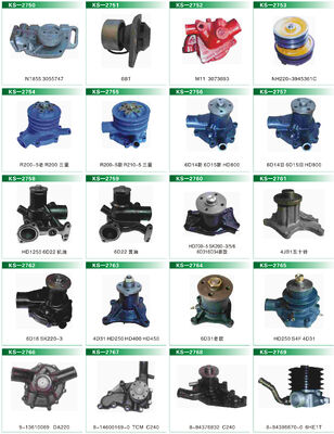 Water Pump 6754611210 6754-61-1210 for Komatsu PC200-8 PC210-8 PC220-Engine SAA6D107E Parts